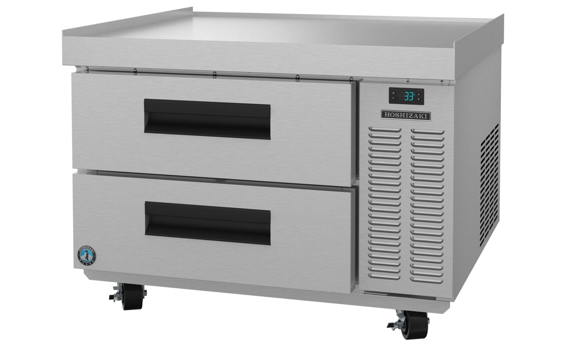 Hoshizaki Hoshizaki CR36A Low-Profile Refrigerated Chef Base – 36.5" Wide, 2 Drawers
