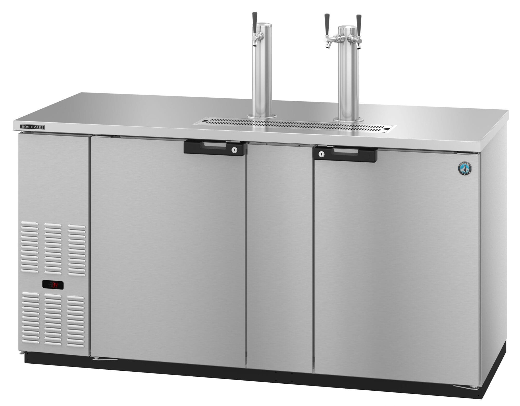 Hoshizaki Hoshizaki DD69-S Direct Draw Refrigerator – 3 Towers, 3 Taps, Stainless Steel Interior