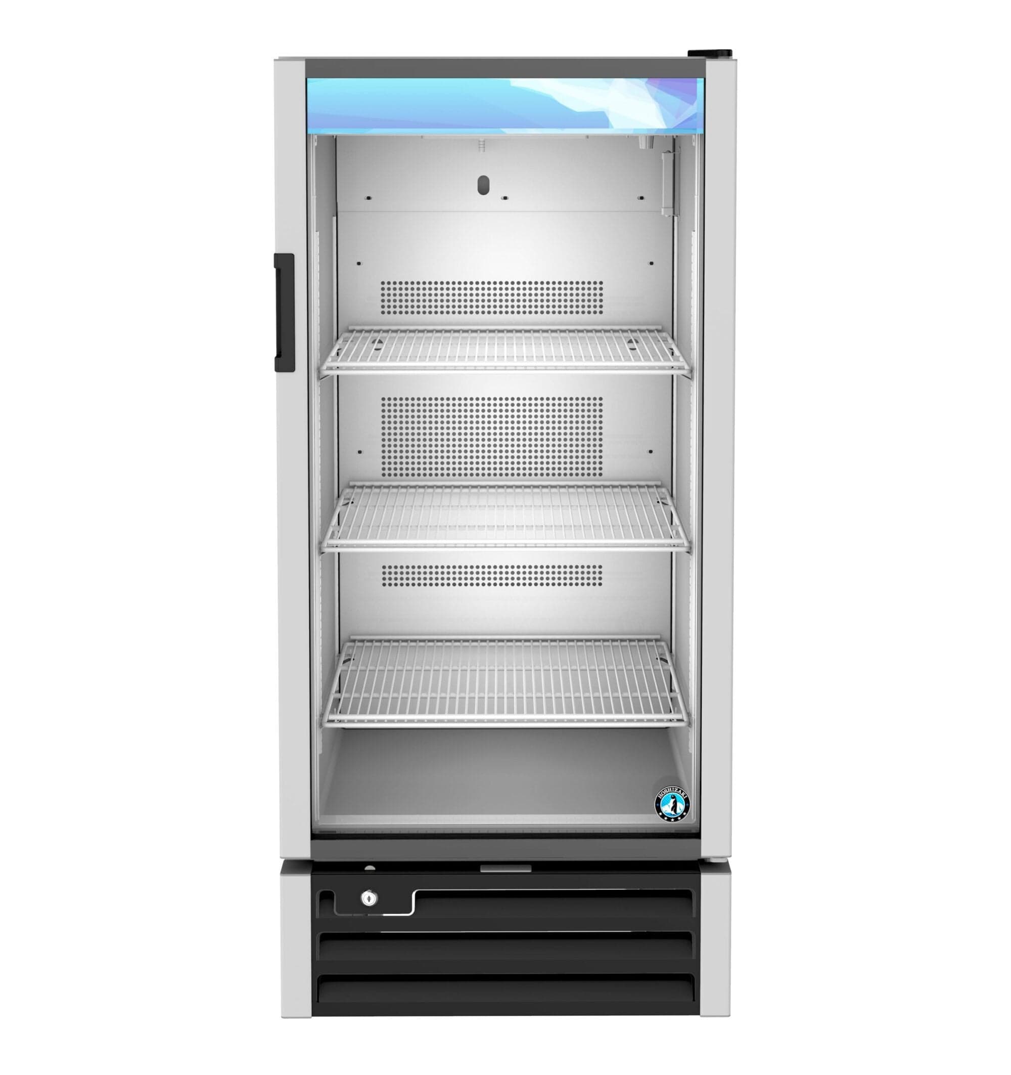 Hoshizaki Hoshizaki RM-10-HC Glass Door Merchandiser – Compact Single-Door Display Refrigerator