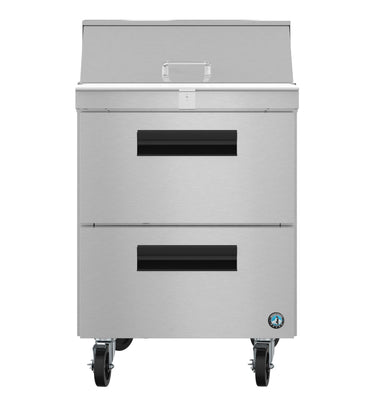 Hoshizaki Hoshizaki SR27B-8D2 27" Sandwich Top Prep Refrigerator with Drawers