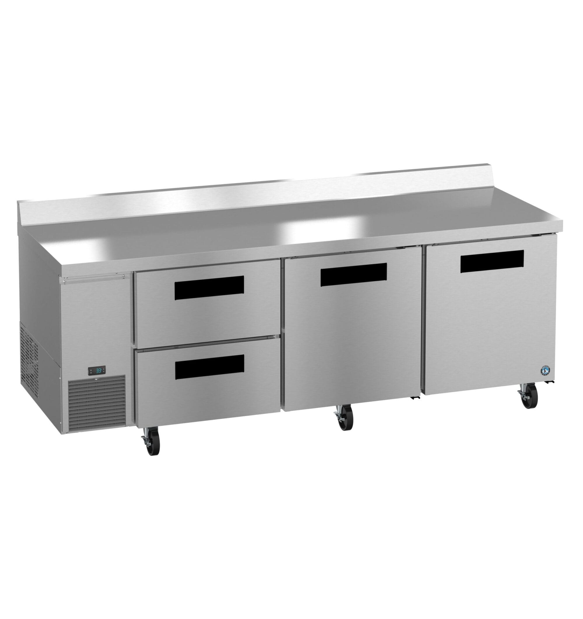 Hoshizaki Hoshizaki WLR93B-D2 Steelheart Series Worktop Refrigerator Reach-in Three-section