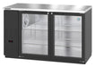 Hoshizaki Hoshizaki BB59-G Back Bar Refrigerator – Glass Swing Doors, 2 Sections