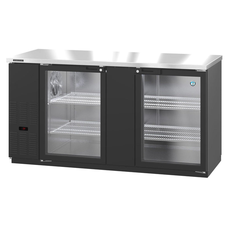 Hoshizaki Hoshizaki BB69-G Back Bar Refrigerator – Glass Swing Doors, 2 Sections