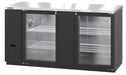 Hoshizaki Hoshizaki BB69-G Back Bar Refrigerator – Glass Swing Doors, 2 Sections
