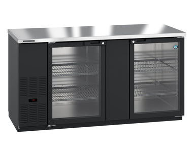 Hoshizaki Hoshizaki BB69-G Back Bar Refrigerator – Glass Swing Doors, 2 Sections