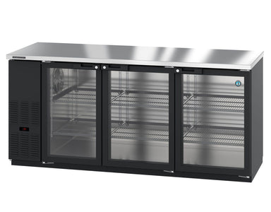 Hoshizaki Hoshizaki BB80-G Back Bar Refrigerator – Glass Swing Doors, 3 Sections