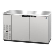 Hoshizaki Hoshizaki BB80-G-S Back Bar Refrigerator – Stainless Steel, Glass Swing Doors, 3 Sections