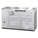 Hoshizaki Hoshizaki BB80-G-S Back Bar Refrigerator – Stainless Steel, Glass Swing Doors, 3 Sections