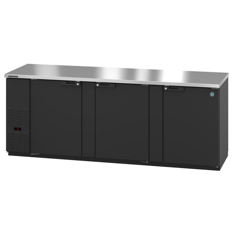 Hoshizaki Hoshizaki BB95 Back Bar Refrigerator – Stainless Steel, 3 Swing Doors