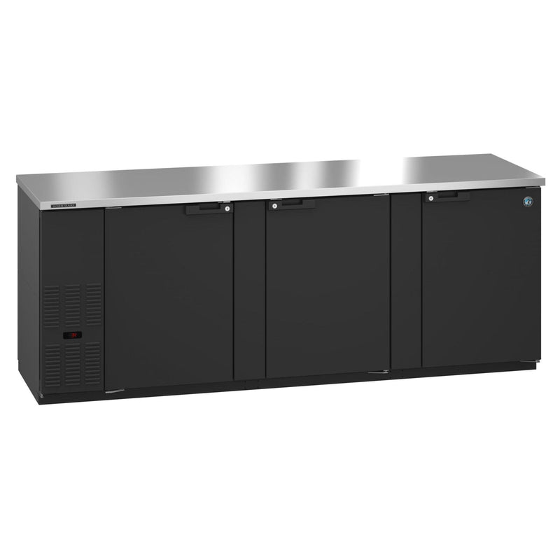 Hoshizaki Hoshizaki BB95 Back Bar Refrigerator – Stainless Steel, 3 Swing Doors