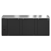 Hoshizaki Hoshizaki BB95 Back Bar Refrigerator – Stainless Steel, 3 Swing Doors