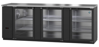 Hoshizaki Hoshizaki BB95-G Back Bar Refrigerator – Glass Swing Doors, 3 Sections