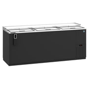 Hoshizaki Hoshizaki CC80-S Slide Top Bottle Cooler – 3 Lids, 24.67 cu. ft., Stainless Steel Interior