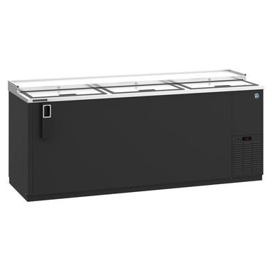 Hoshizaki Hoshizaki CC80-S Slide Top Bottle Cooler – 3 Lids, 24.67 cu. ft., Stainless Steel Interior