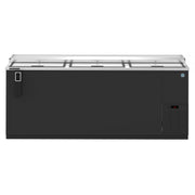 Hoshizaki Hoshizaki CC80-S Slide Top Bottle Cooler – 3 Lids, 24.67 cu. ft., Stainless Steel Interior