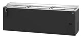 Hoshizaki Hoshizaki CC95-S Slide Top Bottle Cooler – 3 Lids, 27.98 cu. ft., Stainless Steel Interior
