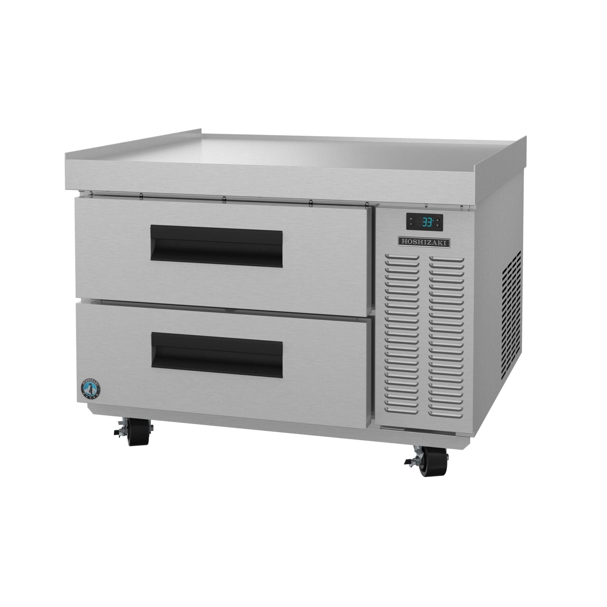 Hoshizaki Hoshizaki CR36A Low-Profile Refrigerated Chef Base – 36.5" Wide, 2 Drawers
