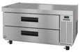 Hoshizaki Hoshizaki CR49A Low-Profile Refrigerated Chef Base – 49" Wide, 2 Drawers