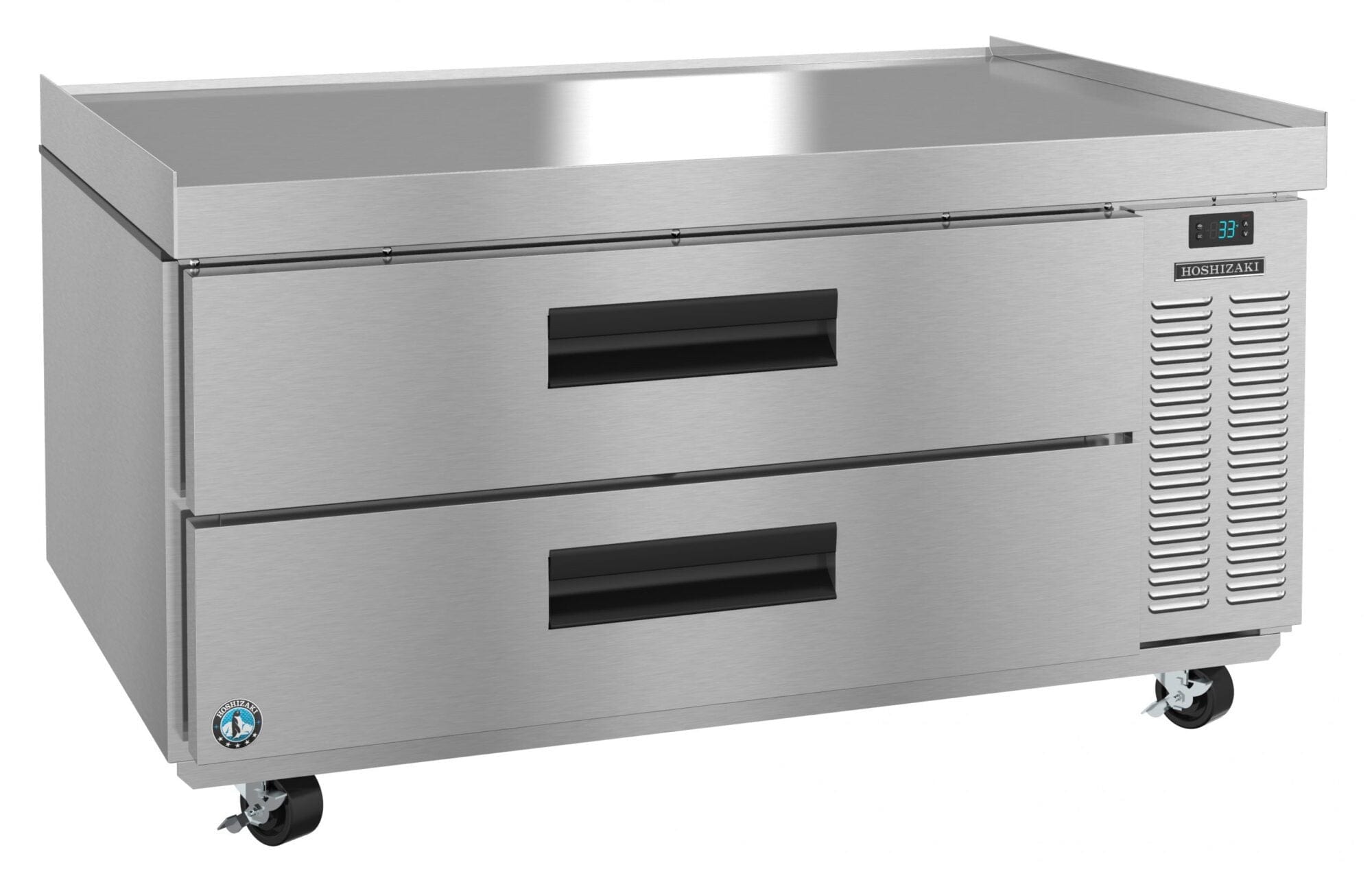 Hoshizaki Hoshizaki CR49A Low-Profile Refrigerated Chef Base – 49" Wide, 2 Drawers