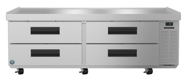 Hoshizaki Hoshizaki CR72A Low-Profile Refrigerated Chef Base – 72.5" Wide, 4 Drawers