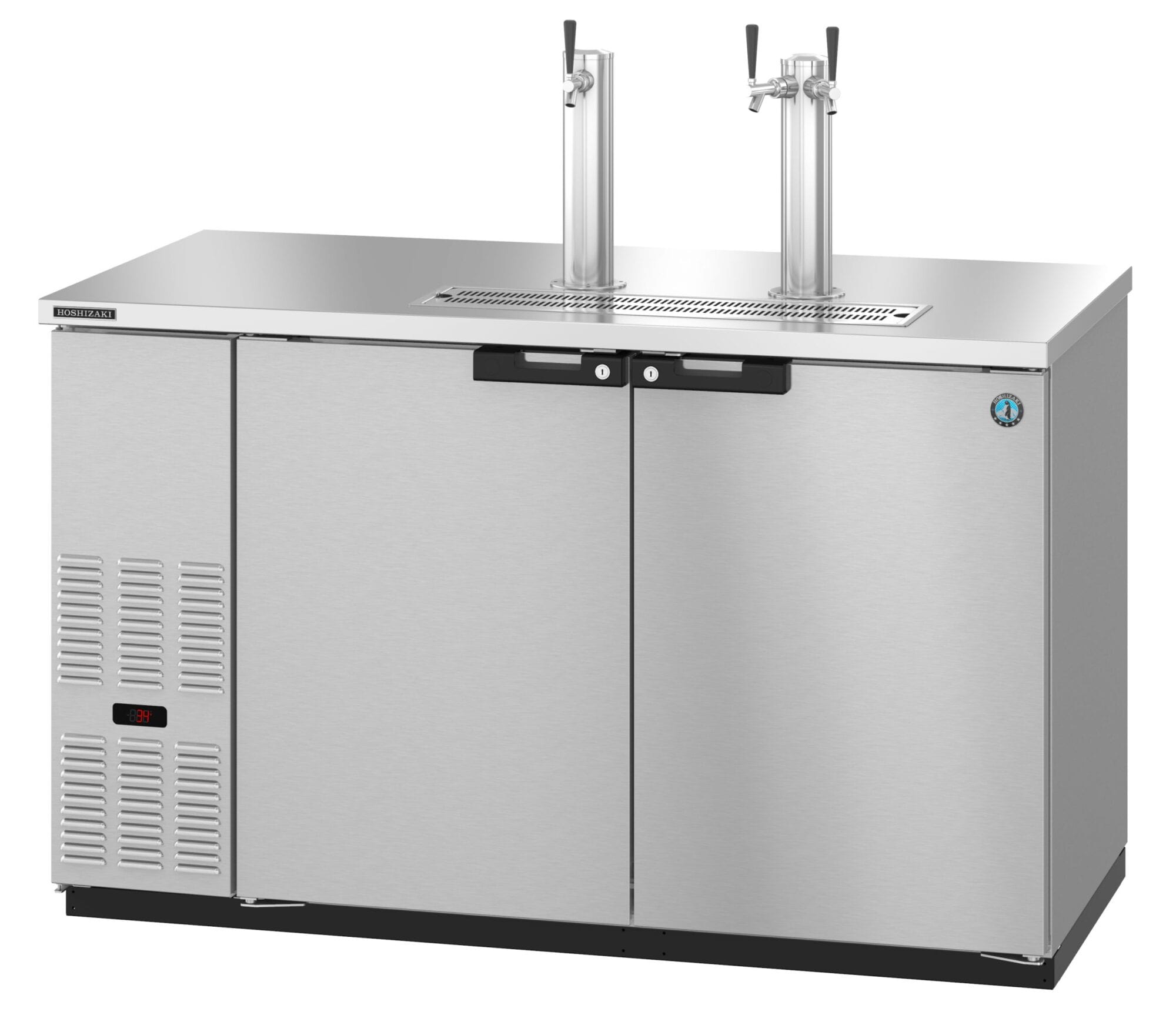 Hoshizaki Hoshizaki DD59-S Direct Draw Refrigerator – 2 Doors, 3 Towers, Stainless Steel Interior