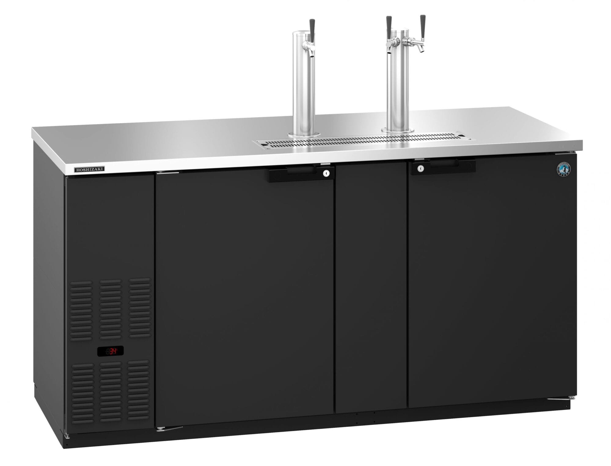 Hoshizaki Hoshizaki DD69-S Direct Draw Refrigerator – 3 Towers, 3 Taps, Stainless Steel Interior