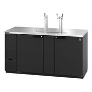 Hoshizaki Hoshizaki DD69-S Direct Draw Refrigerator – 3 Towers, 3 Taps, Stainless Steel Interior