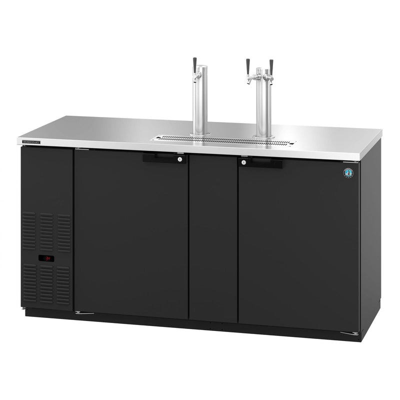 Hoshizaki Hoshizaki DD69-S Direct Draw Refrigerator – 3 Towers, 3 Taps, Stainless Steel Interior