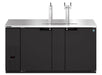 Hoshizaki Hoshizaki DD69-S Direct Draw Refrigerator – 3 Towers, 3 Taps, Stainless Steel Interior