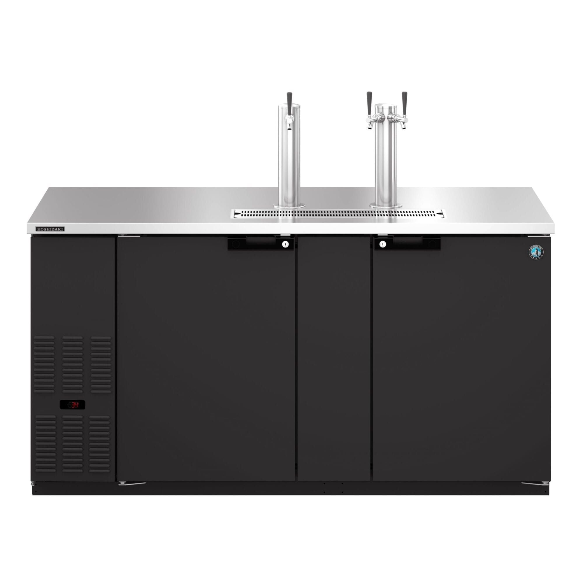 Hoshizaki Hoshizaki DD69-S Direct Draw Refrigerator – 3 Towers, 3 Taps, Stainless Steel Interior
