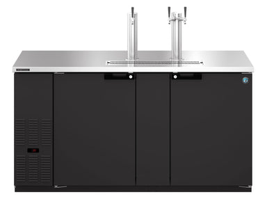 Hoshizaki Hoshizaki DD69-S Direct Draw Refrigerator – 3 Towers, 3 Taps, Stainless Steel Interior