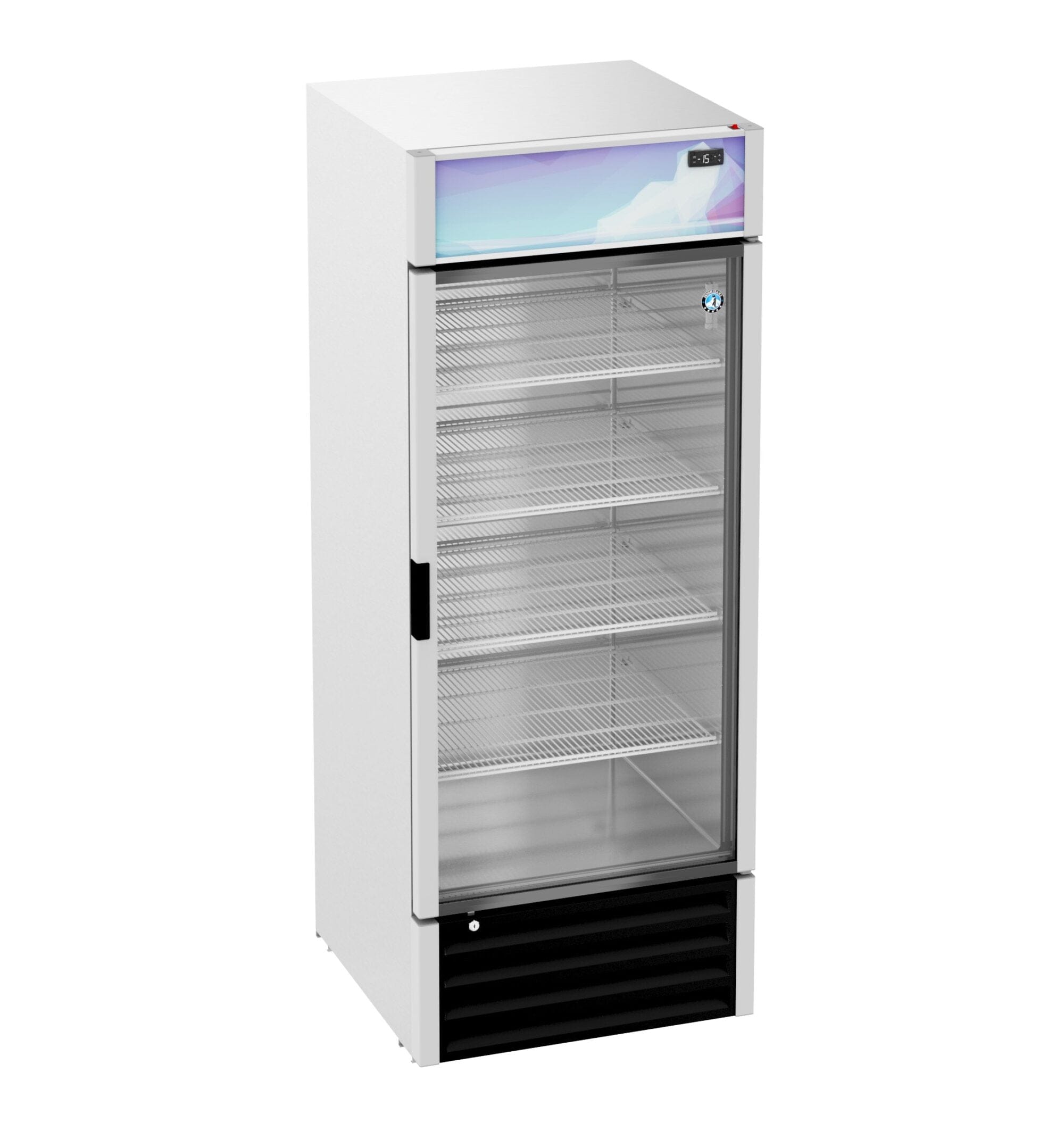 Hoshizaki Hoshizaki FM-23-HC Glass Door Freezer Merchandiser – 1 Section, Swing Door