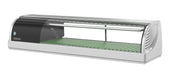 Hoshizaki Hoshizaki HNC-120BA-L-SLH Refrigerated Sushi Display Case – 47.3" Stainless Steel, LED Lighting