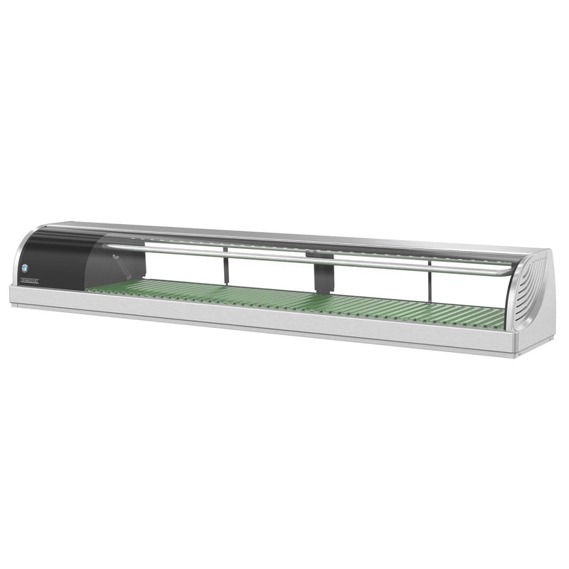 Hoshizaki Hoshizaki HNC-180BA-L-SLH Countertop Refrigerated Display Case with LED Lighting – 70.9" Wide, Left-Side Compressor