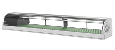 Hoshizaki Hoshizaki HNC-180BA-L-SLH Countertop Refrigerated Display Case with LED Lighting – 70.9" Wide, Left-Side Compressor