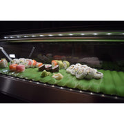 Hoshizaki Hoshizaki HNC-210BA-L-SLH Stainless Steel Countertop Refrigerated Display Case with LED Lights