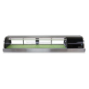 Hoshizaki Hoshizaki HNC-210BA-R-SLH Countertop Refrigerated Sushi Display Case – 82.7" Stainless Steel, LED Lighting