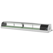 Hoshizaki Hoshizaki HNC-210BA-R-SLH Countertop Refrigerated Sushi Display Case – 82.7" Stainless Steel, LED Lighting