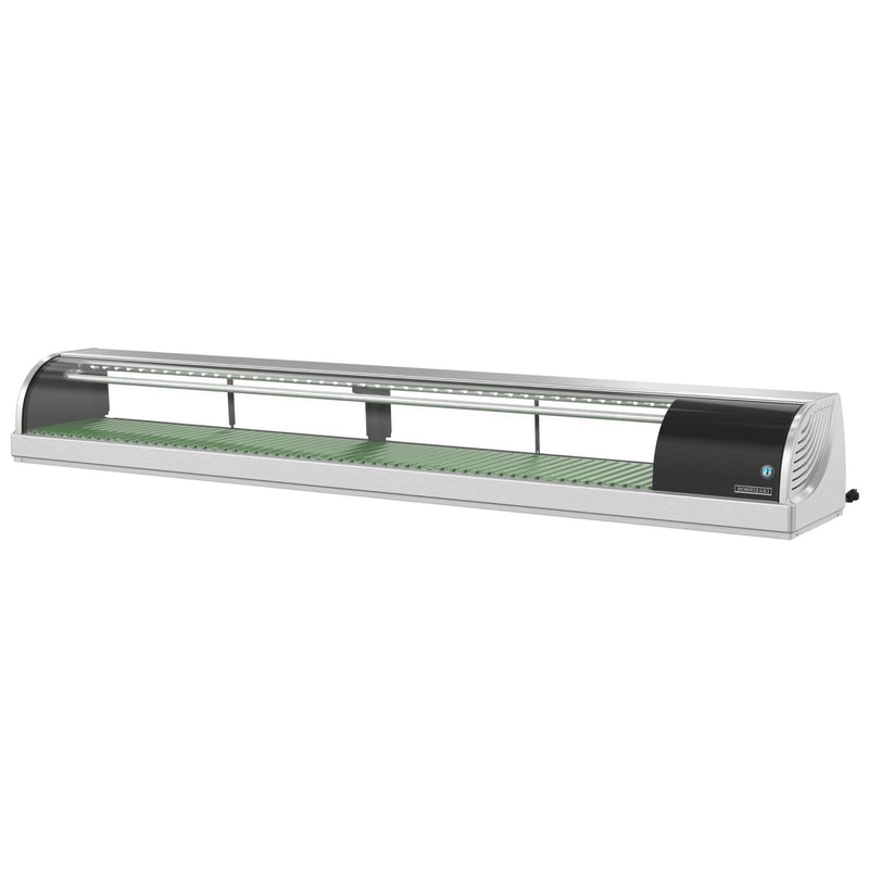 Hoshizaki Hoshizaki HNC-210BA-R-SLH Countertop Refrigerated Sushi Display Case – 82.7" Stainless Steel, LED Lighting