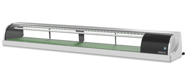 Hoshizaki Hoshizaki HNC-210BA-R-SLH Countertop Refrigerated Sushi Display Case – 82.7" Stainless Steel, LED Lighting