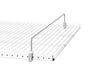 Hoshizaki Hoshizaki HS-5515 Bottle Divider Kit – 6-Pack with Clips for Back Bar Shelves