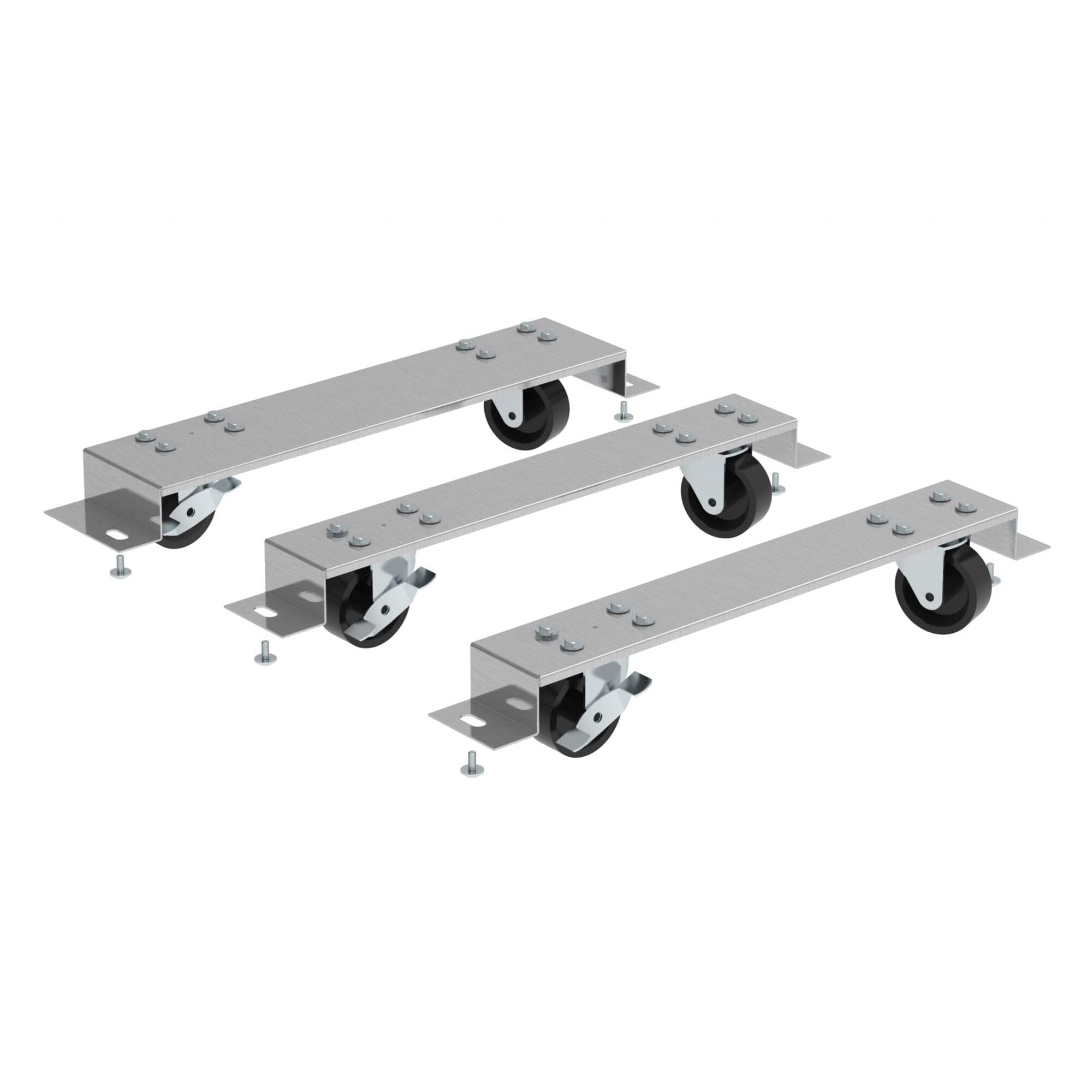 Hoshizaki Hoshizaki HS-5662 Low Profile Casters & Rails Kit – 6 Casters with Shims