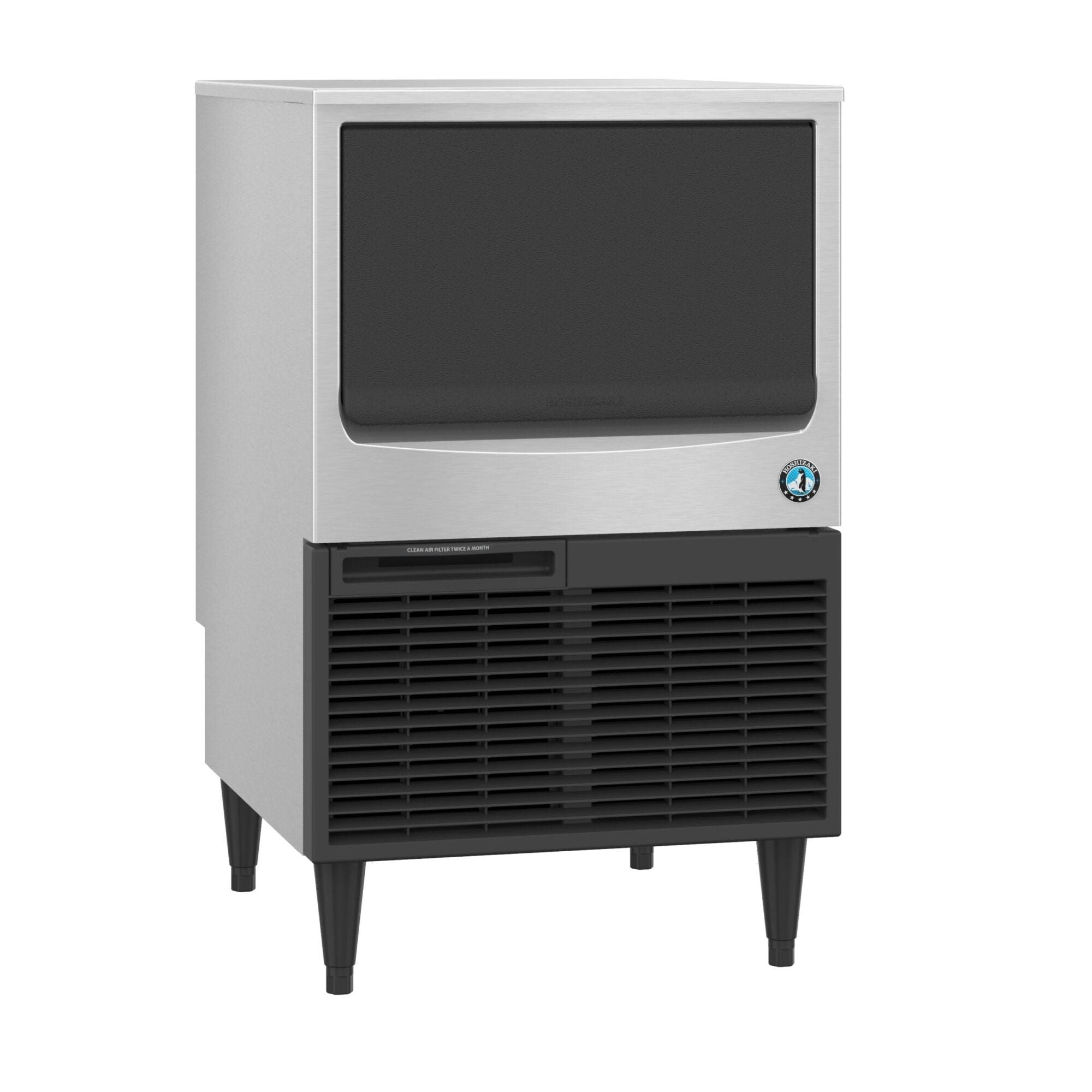 Hoshizaki Hoshizaki KM-116BAJ – Self-Contained Crescent Cube Ice Machine with Built-In Storage Bin