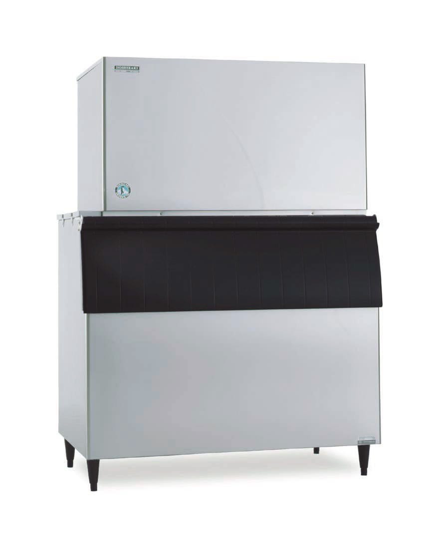 Hoshizaki Hoshizaki KM-1601SAJ3 Stackable Crescent Cuber – Air-Cooled, 3-Phase, Up to 1,538 lbs/day