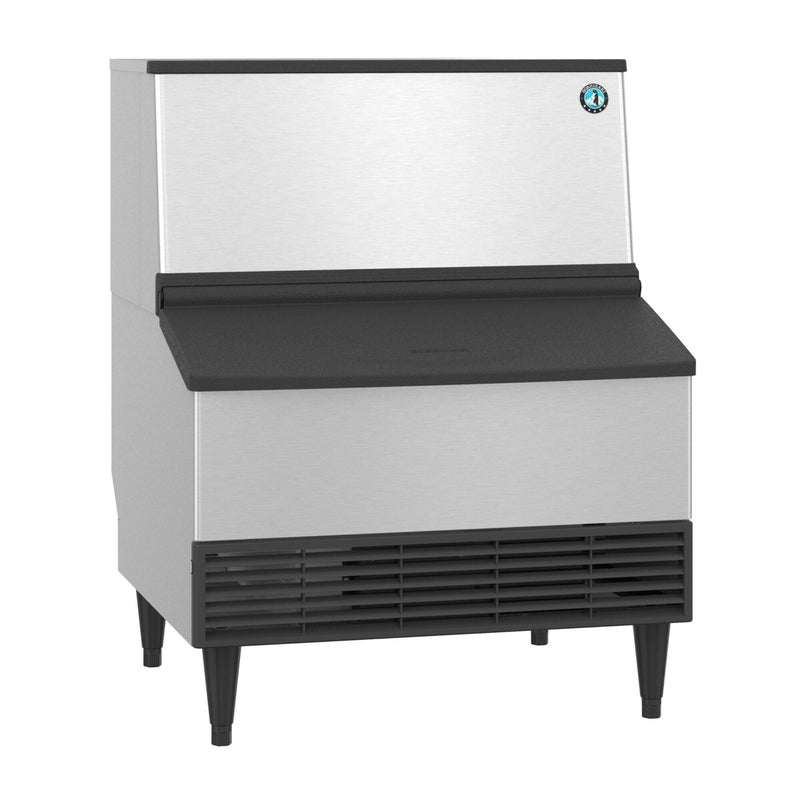 Hoshizaki Hoshizaki KM-301BAJ Self-Contained Crescent Cuber with Built-In Storage Bin – Air-Cooled, 115V