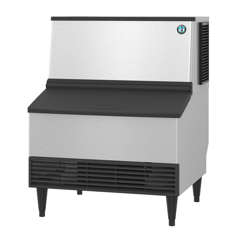 Hoshizaki Hoshizaki KM-301BAJ Self-Contained Crescent Cuber with Built-In Storage Bin – Air-Cooled, 115V