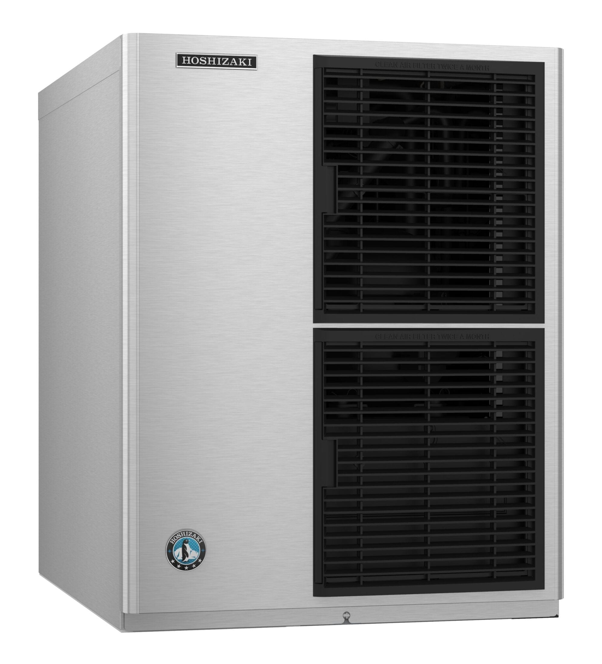 Hoshizaki Hoshizaki KM-350MWJ Slim-Line Modular Crescent Cuber – Water-Cooled, 414 lbs/24 hrs