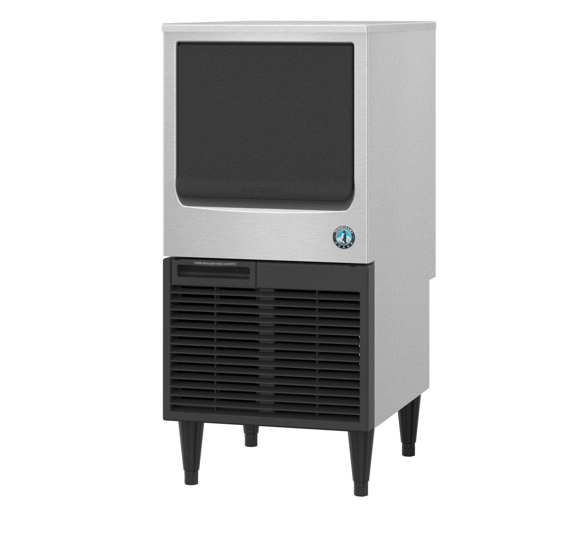 Hoshizaki Hoshizaki KM-81BAJ Self-Contained Crescent Cuber with Built-In Storage – Air-Cooled, 78 lbs/24 hrs