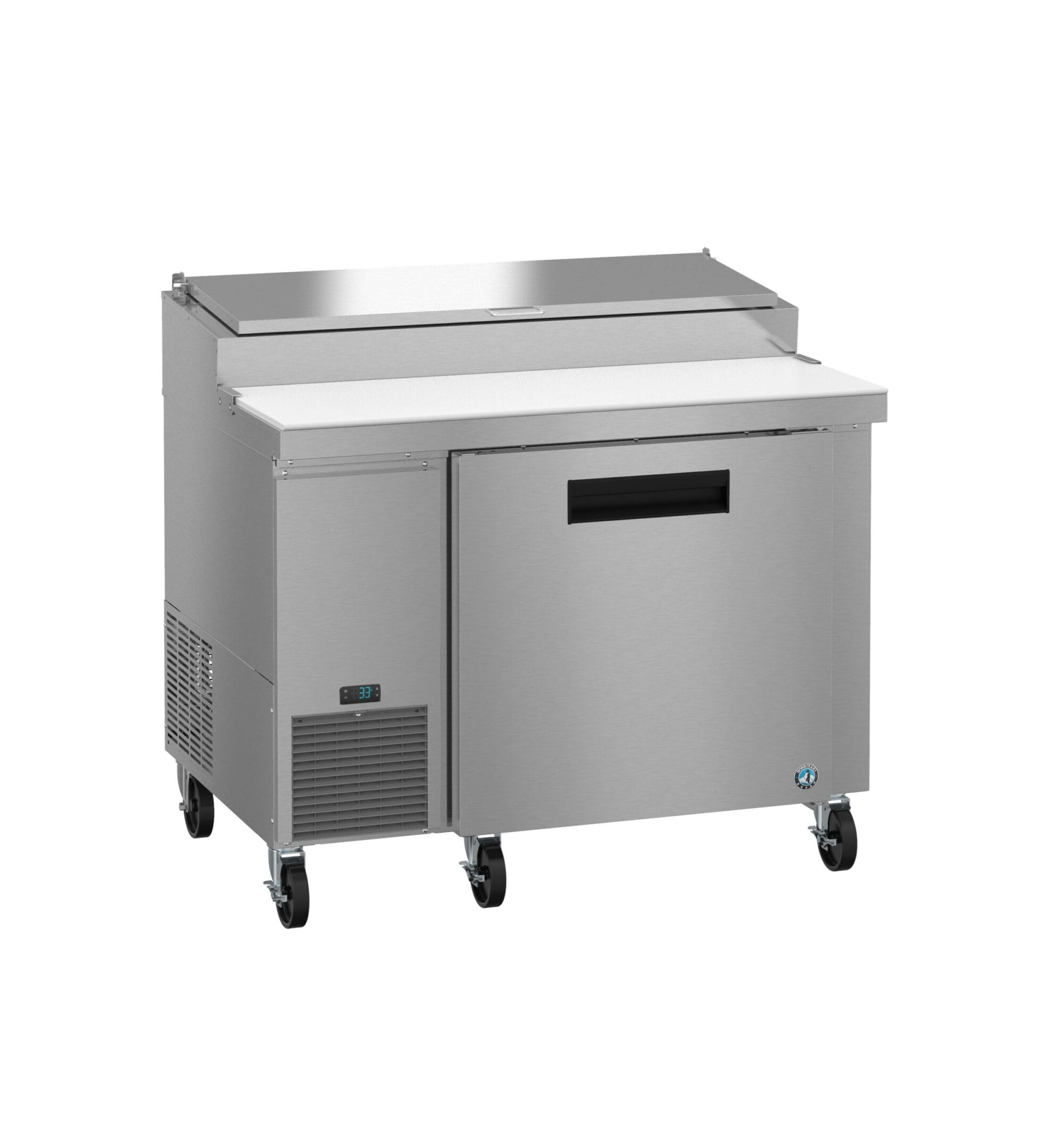 Hoshizaki Hoshizaki PR46B – 46" Pizza Prep Table with Raised Rail
