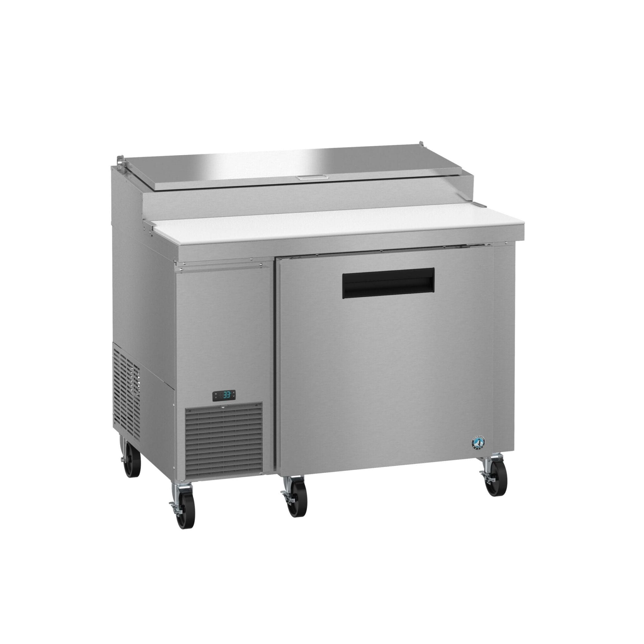 Hoshizaki Hoshizaki PR46B – 46" Pizza Prep Table with Raised Rail